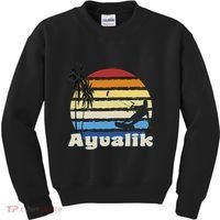 Ayvalik Turkey Kitesurfing Kitesurfer Beach Kids Sweatshirt thumb 0