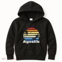 Ayvalik Turkey Kitesurfing Kitesurfer Beach Kids Hoodie thumb 0