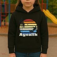 Ayvalik Turkey Kitesurfing Kitesurfer Beach Kids Hoodie thumb 3