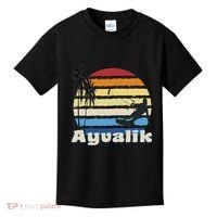 Ayvalik Turkey Kitesurfing Kitesurfer Beach Kids T-Shirt thumb 0