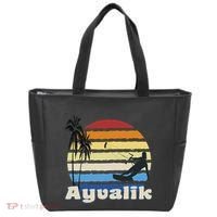 Ayvalik Turkey Kitesurfing Kitesurfer Beach Tote Bag thumb 0