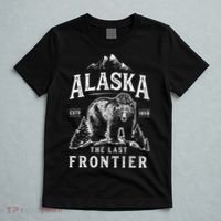 Alaska The Last Frontier Bear Home T-Shirt thumb 5