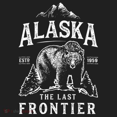Alaska The Last Frontier Bear Home 15oz Campfire Ceramic Mug