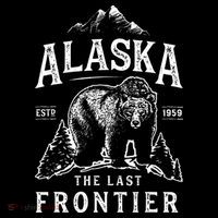 Alaska The Last Frontier Bear Home Mousepad thumb 1