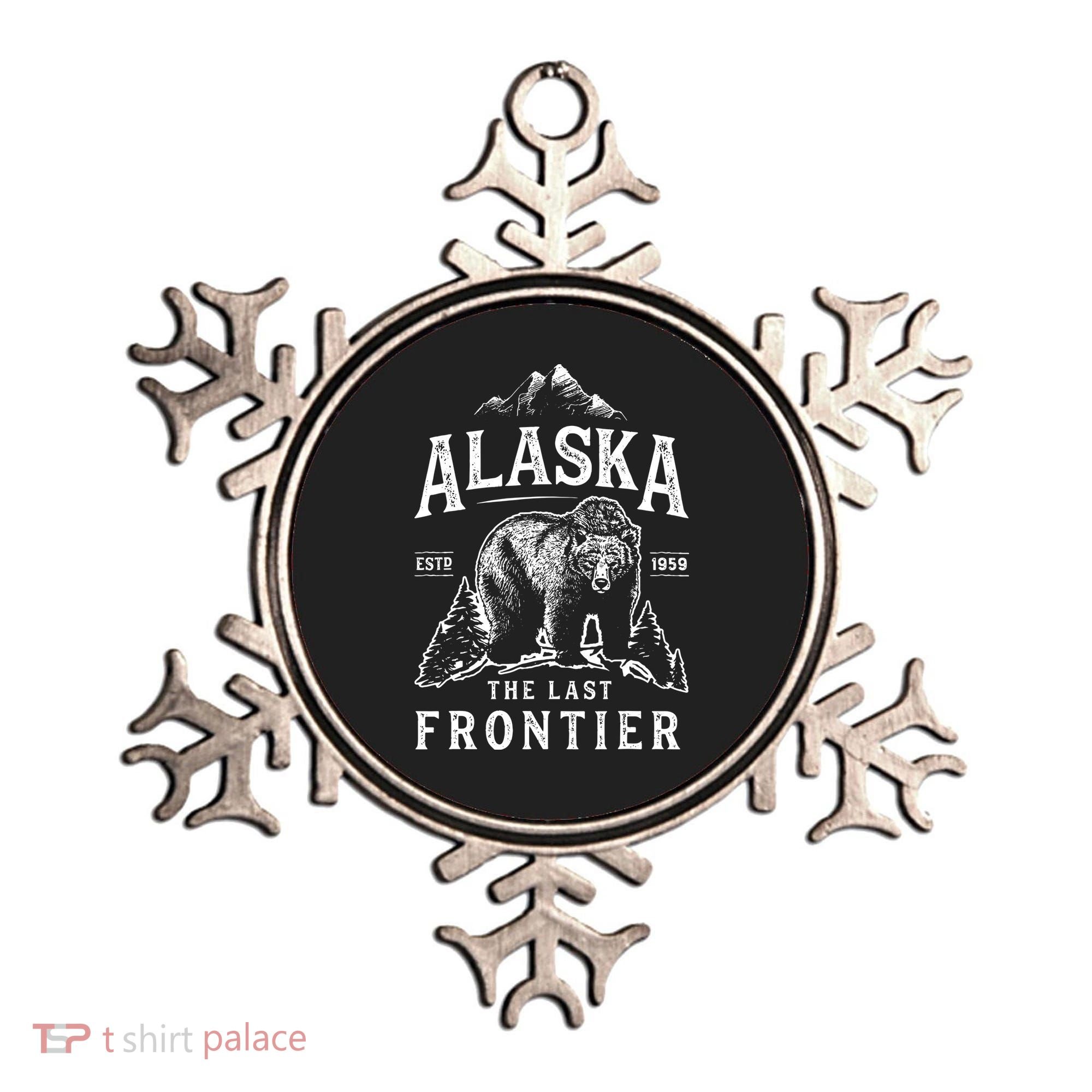 Alaska The Last Frontier Bear Home Ornament