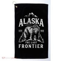 Alaska The Last Frontier Bear Home Golf Towel thumb 0