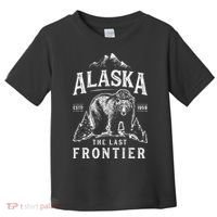 Alaska The Last Frontier Bear Home Toddler T-Shirt thumb 0