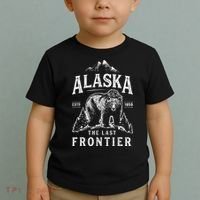Alaska The Last Frontier Bear Home Toddler T-Shirt thumb 2