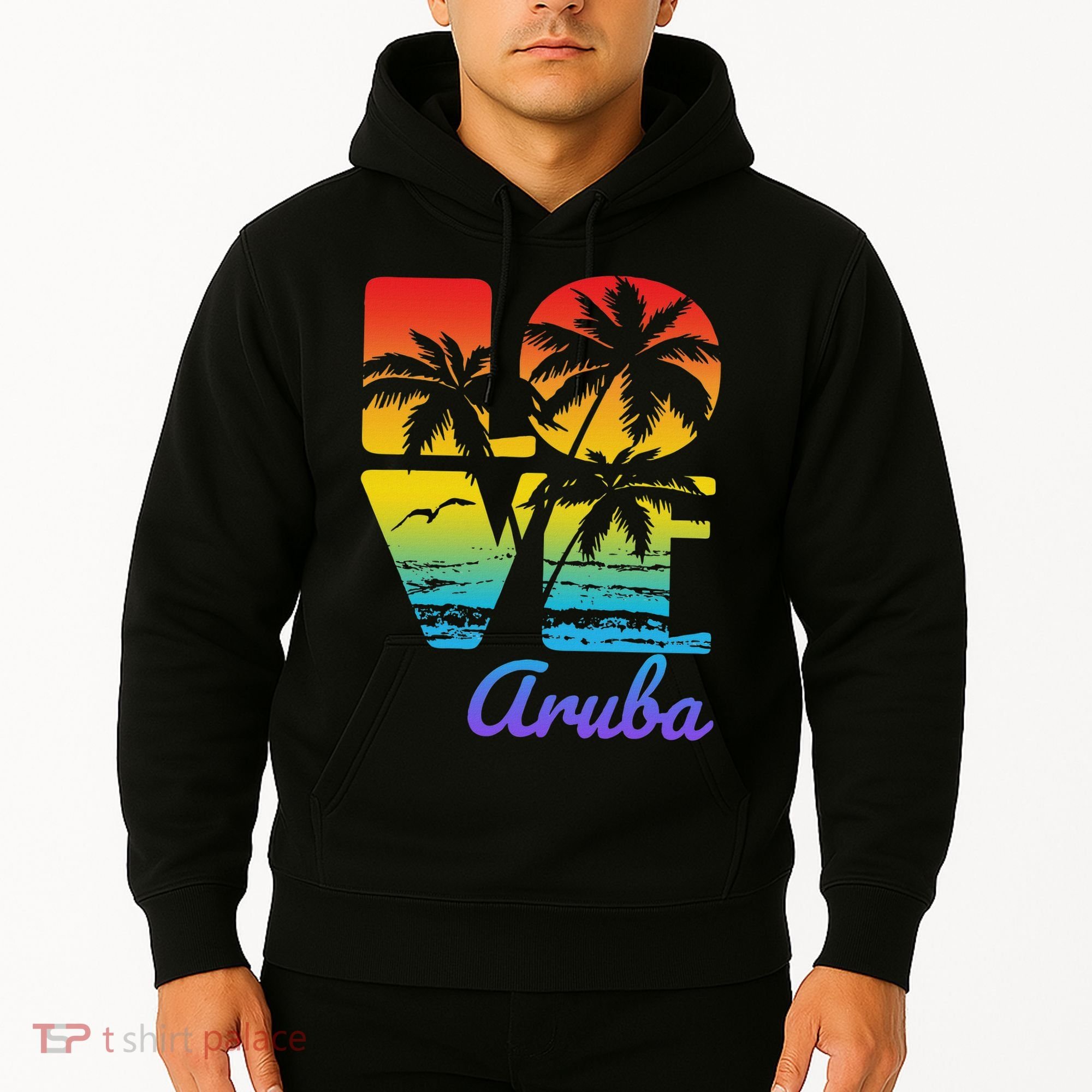 Aruba Tropical Love Hoodie