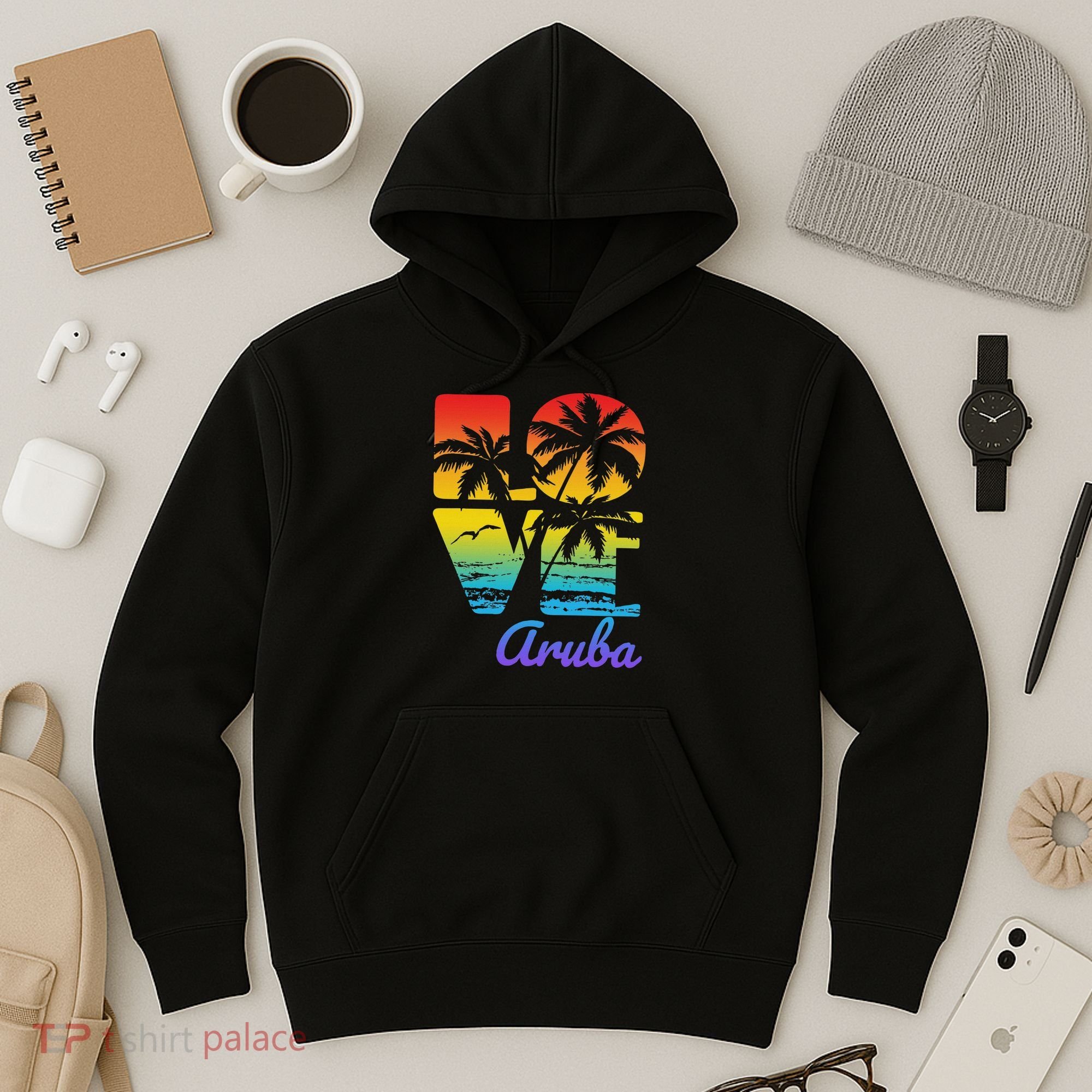 Aruba Tropical Love Hoodie
