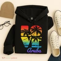 Aruba Tropical Love Hoodie thumb 4