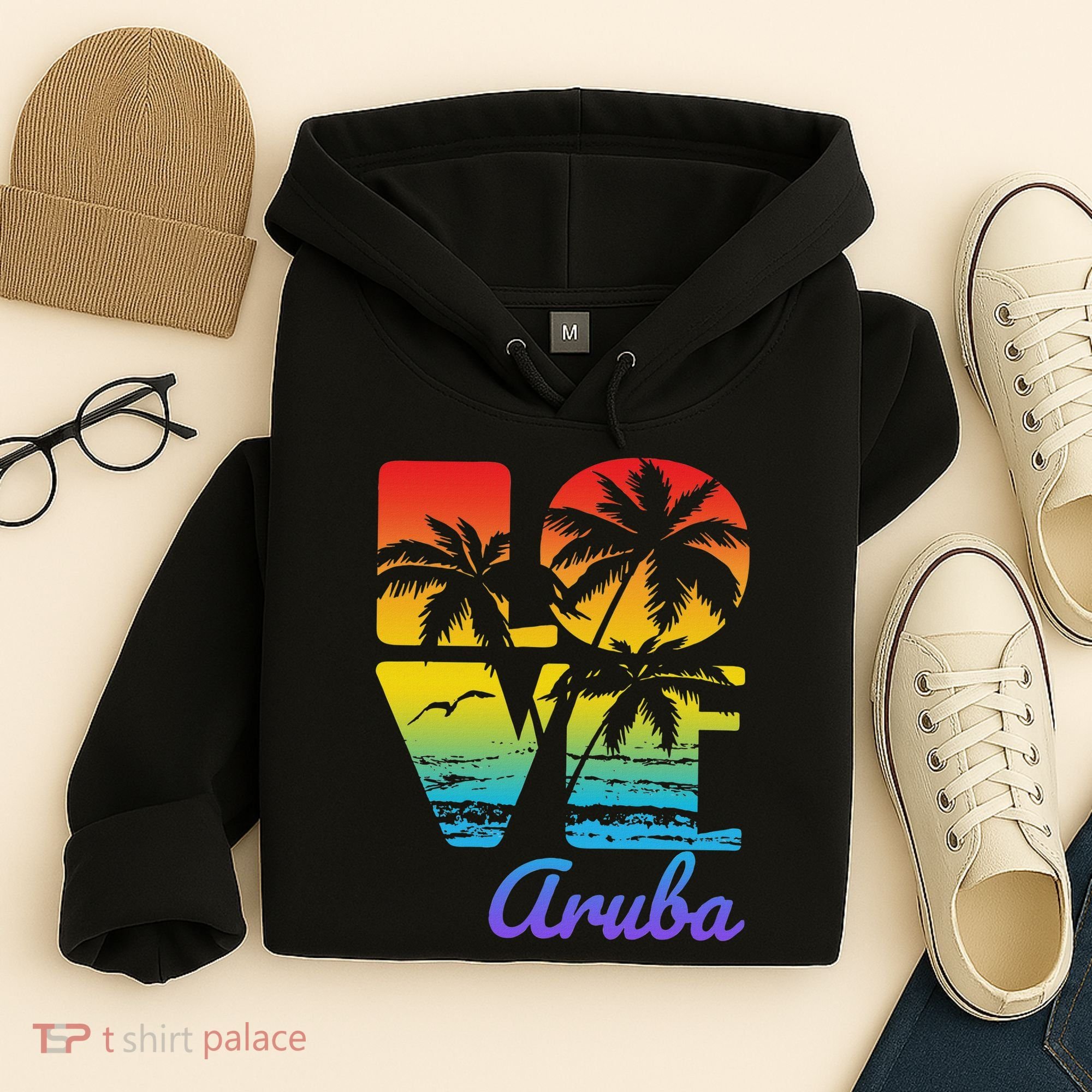Aruba Tropical Love Hoodie