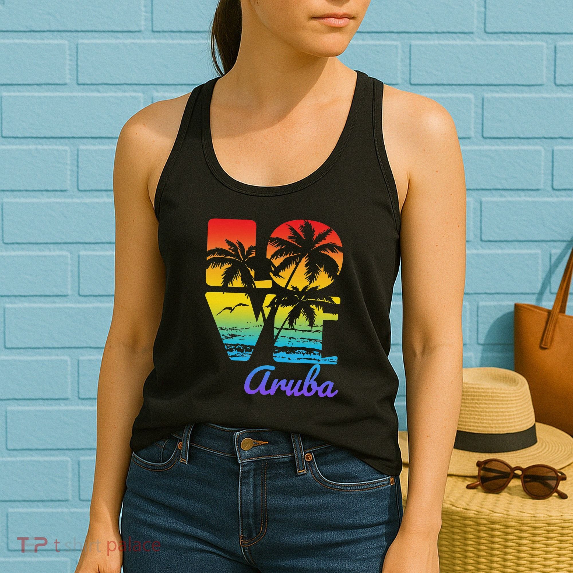 Aruba Tropical Love Women's Tank Top