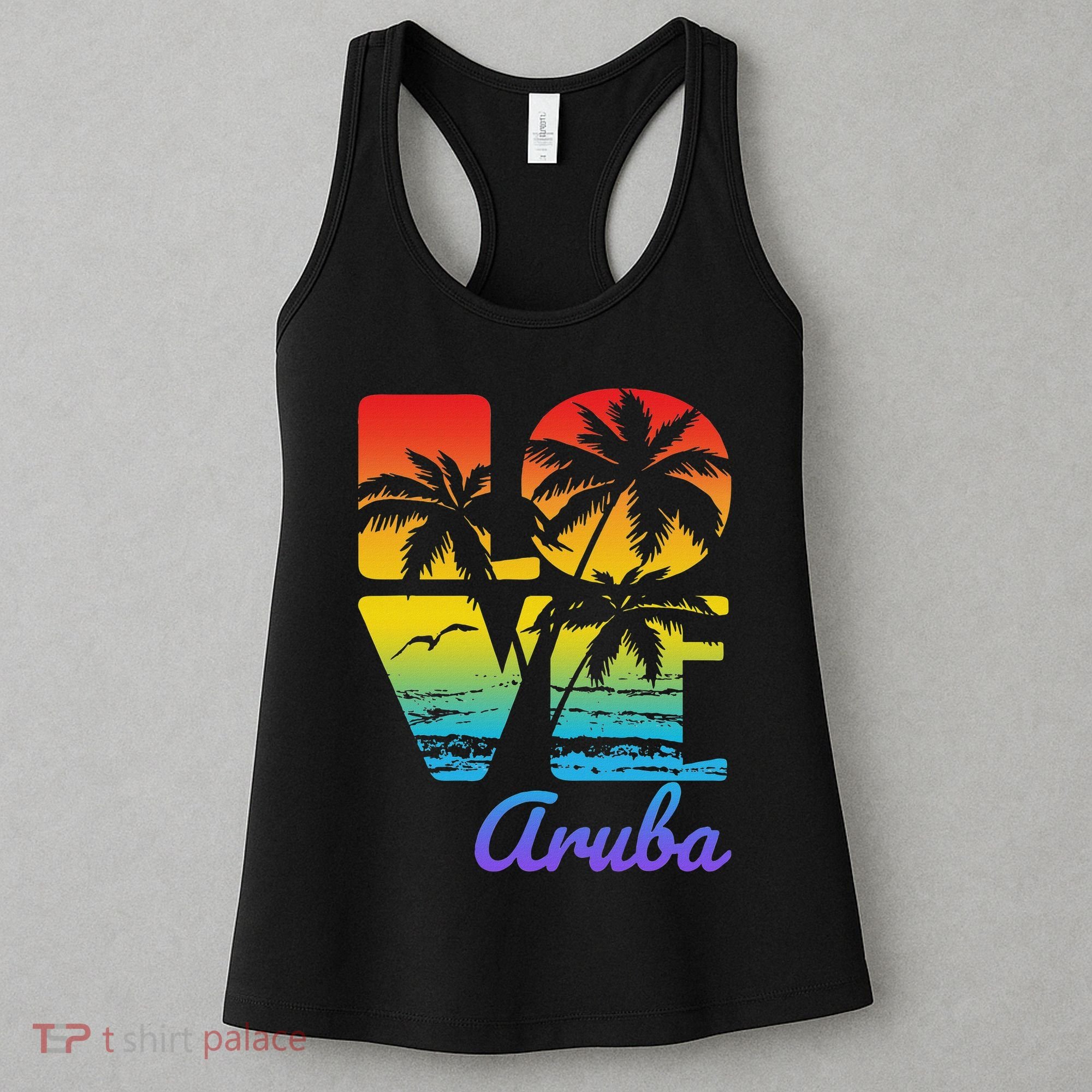 Aruba Tropical Love Women's Tank Top
