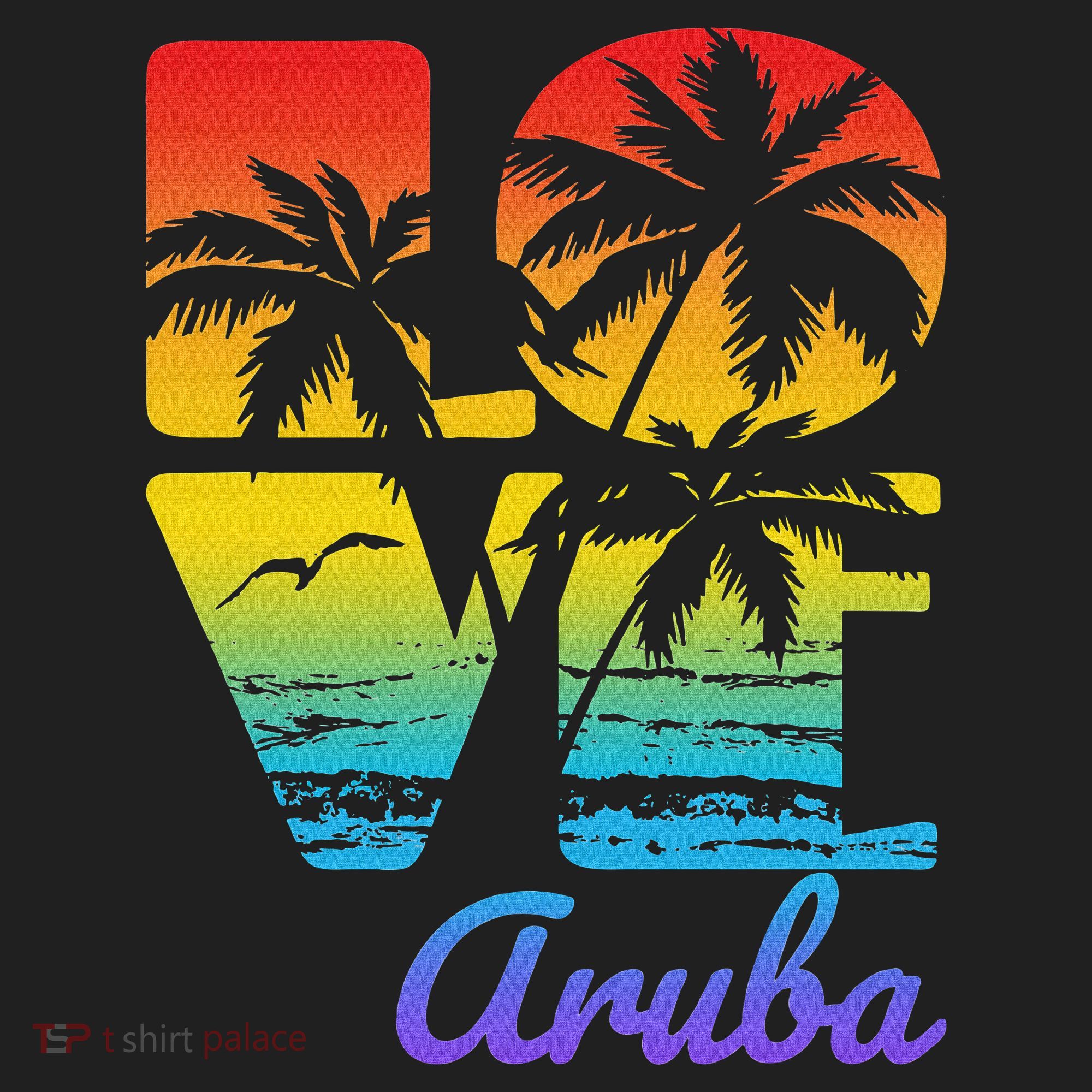 Aruba Tropical Love Hat