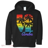 Aruba Tropical Love Toddler Hoodie thumb 0