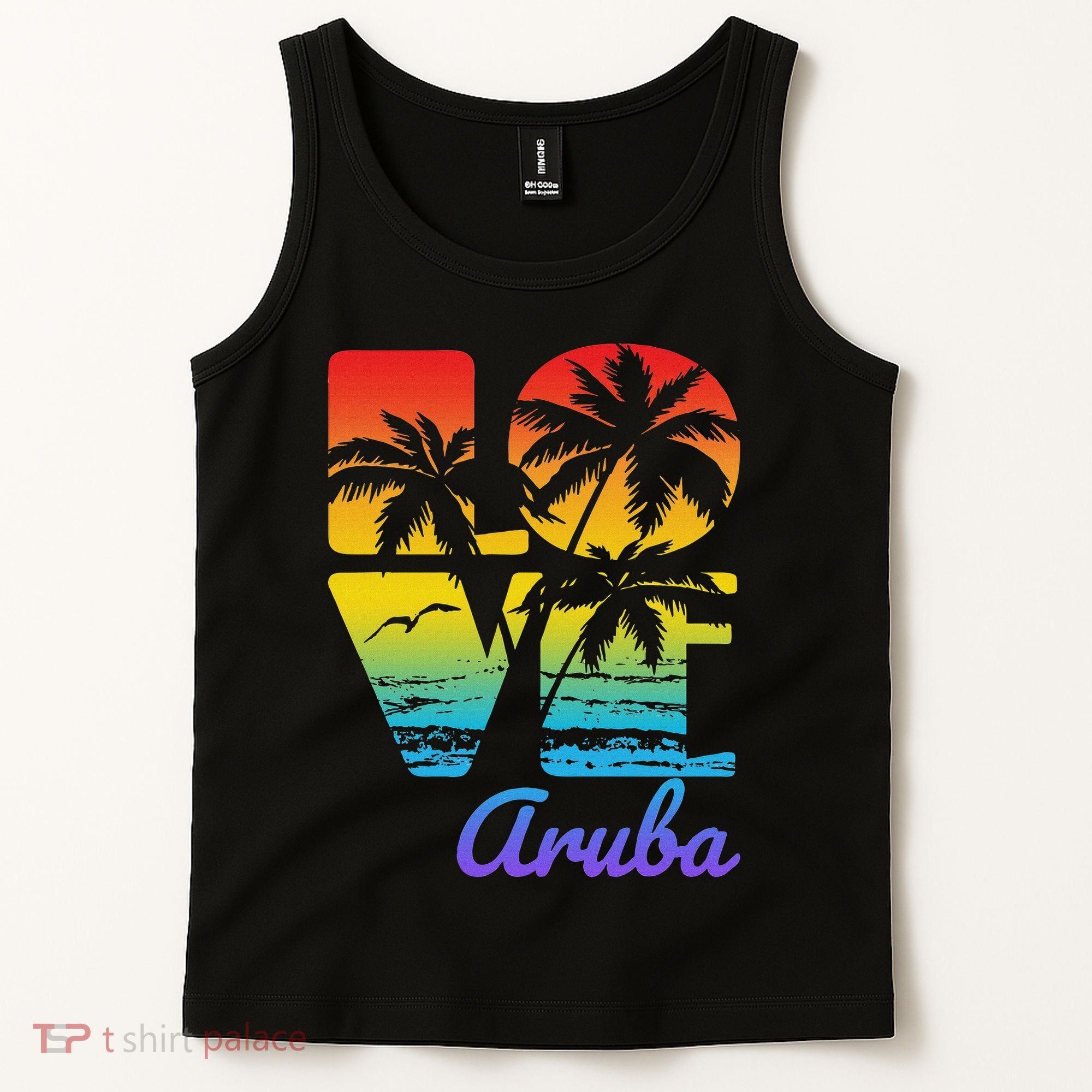 Aruba Tropical Love Tank Top
