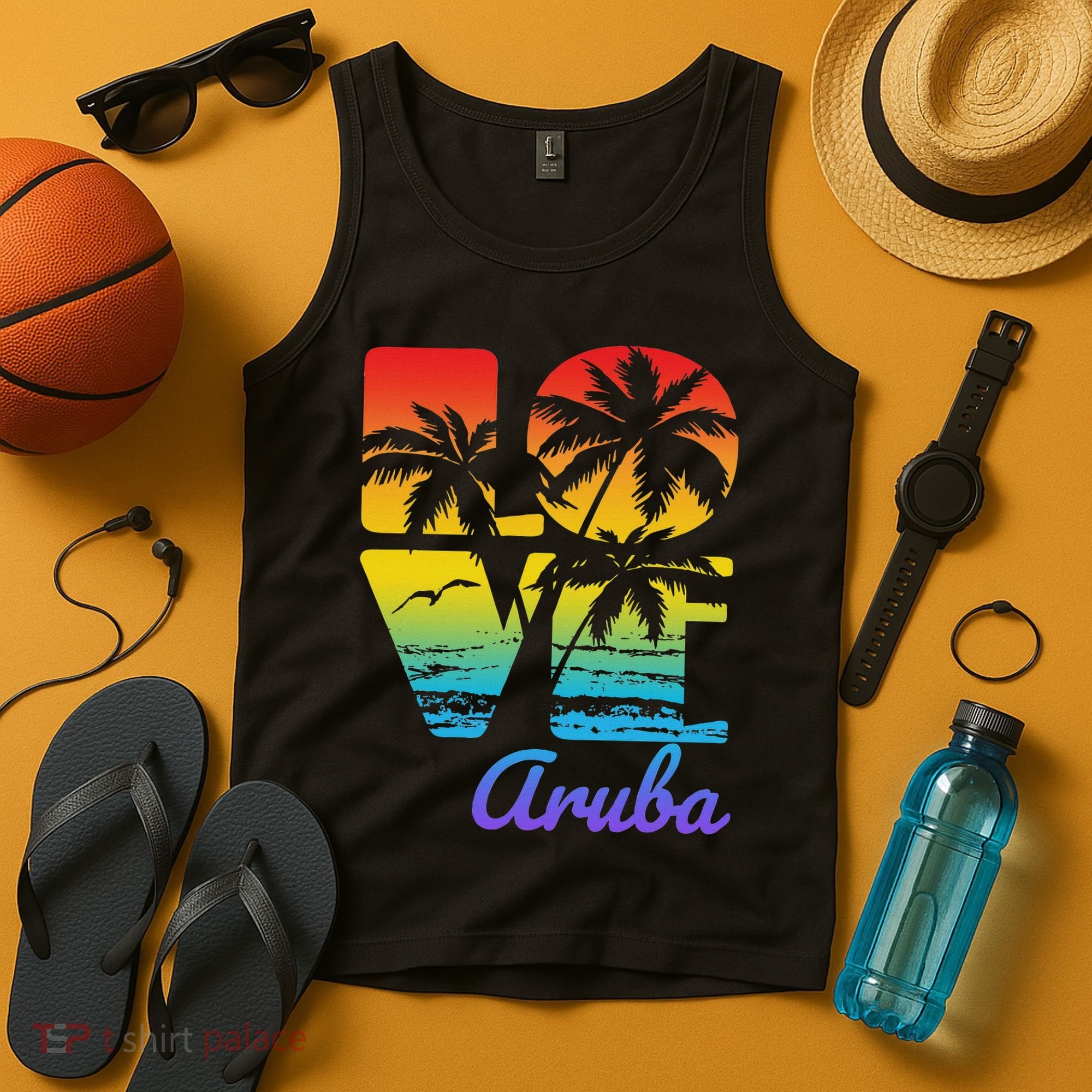 Aruba Tropical Love Tank Top