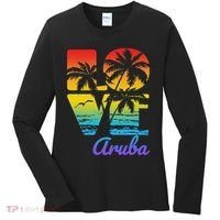 Aruba Tropical Love Women's Long Sleeve Shirt thumb 0