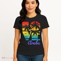 Aruba Tropical Love Women's T-Shirt thumb 4