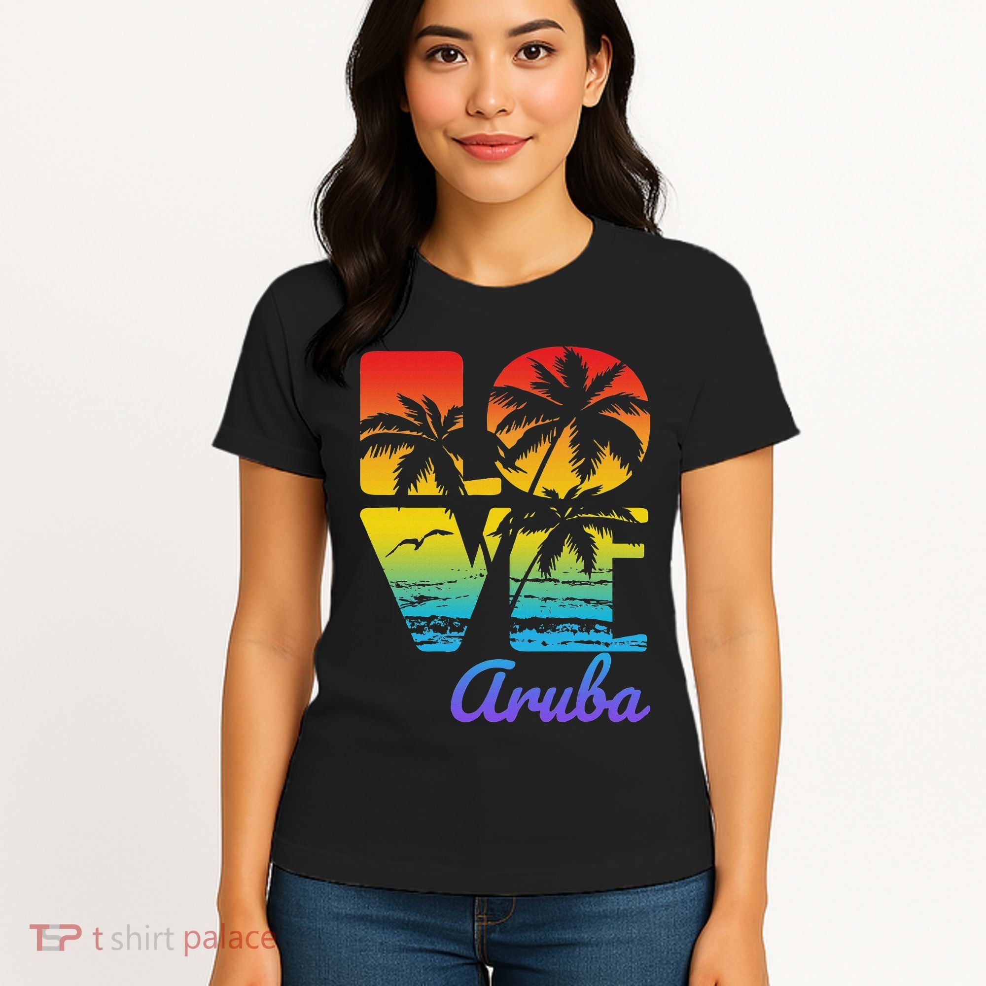 Aruba Tropical Love Women's T-Shirt