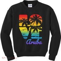 Aruba Tropical Love Kids Sweatshirt thumb 0
