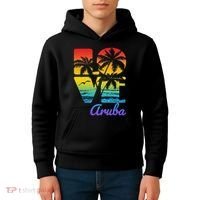 Aruba Tropical Love Kids Hoodie thumb 4