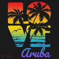 Aruba Tropical Love Kids T-Shirt thumb 4