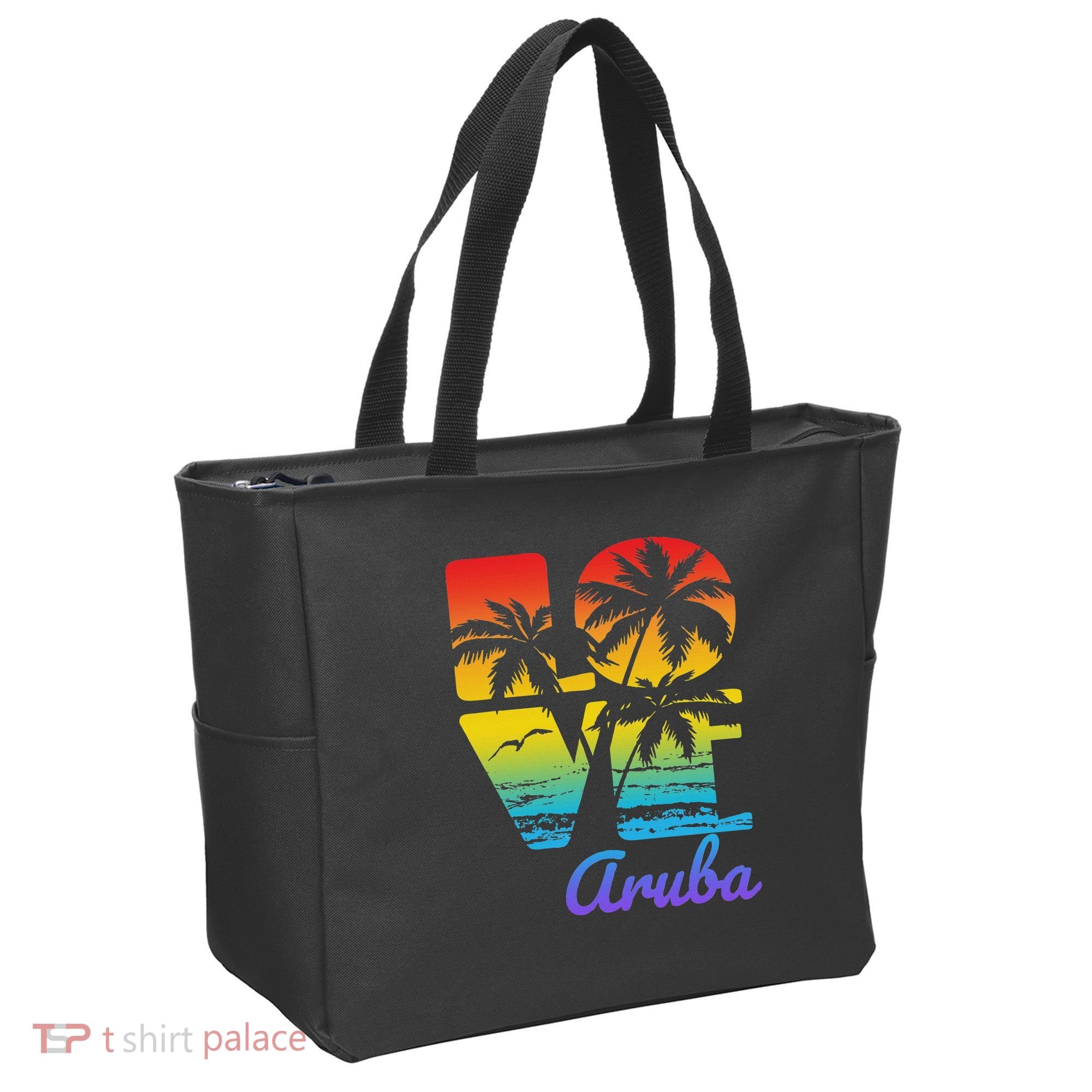Aruba Tropical Love Tote Bag