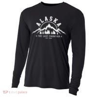 Alaska The Last Frontier Est 1959 Mountains Nature Gift Cooling Performance Long Sleeve Crew thumb 0