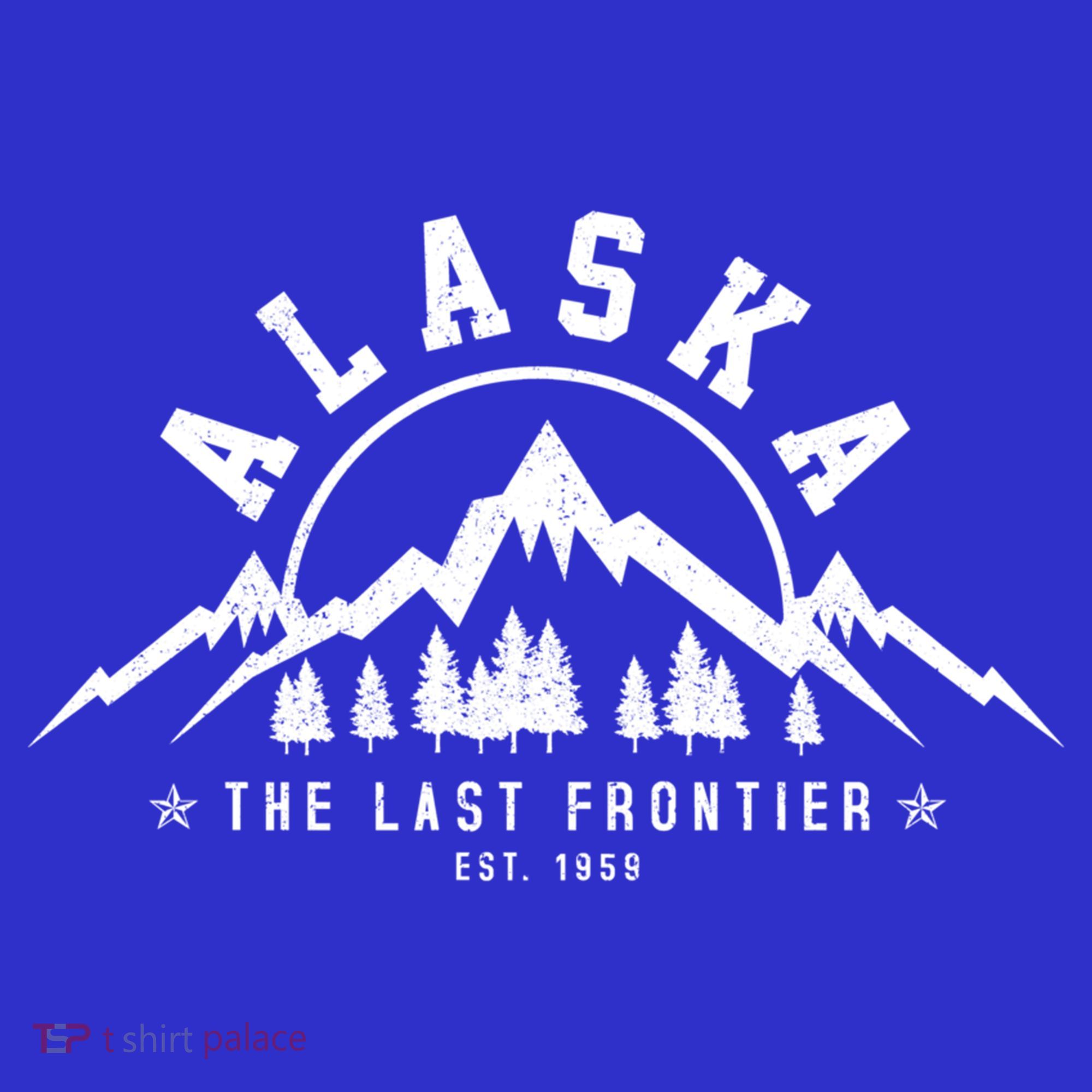 Alaska The Last Frontier Est 1959 Mountains Nature Gift Visor