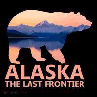 Alaska The Last Frontier Grizzly Bear Lake Gift Funny Gift Coffee Mug thumb 5