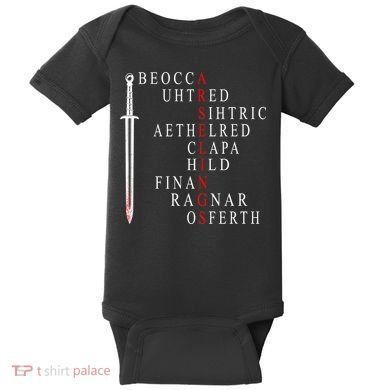 Arselings The Last Kingdom Baby Bodysuit