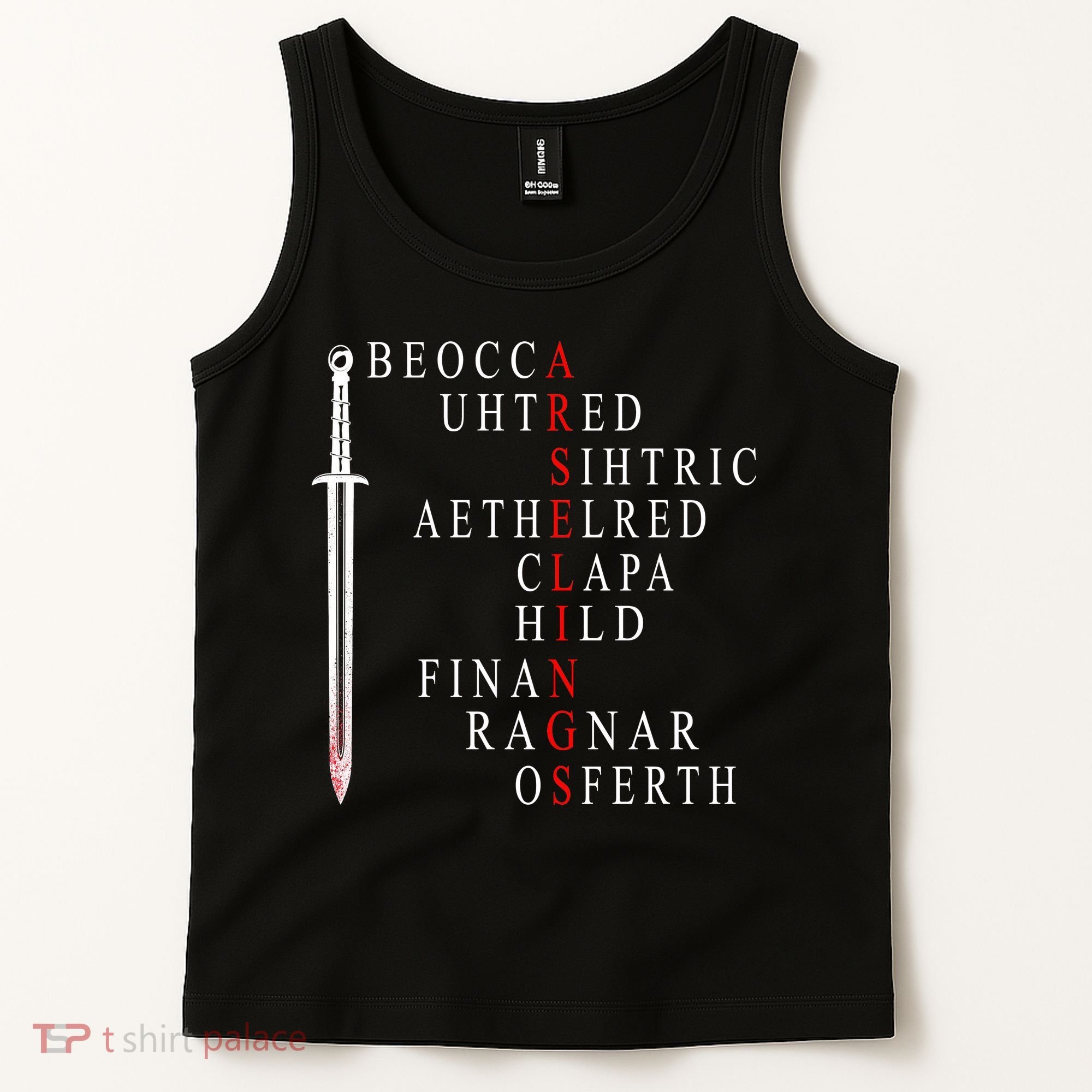 Arselings The Last Kingdom Tank Top