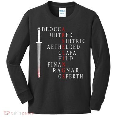 Arselings The Last Kingdom Kids Long Sleeve Shirt