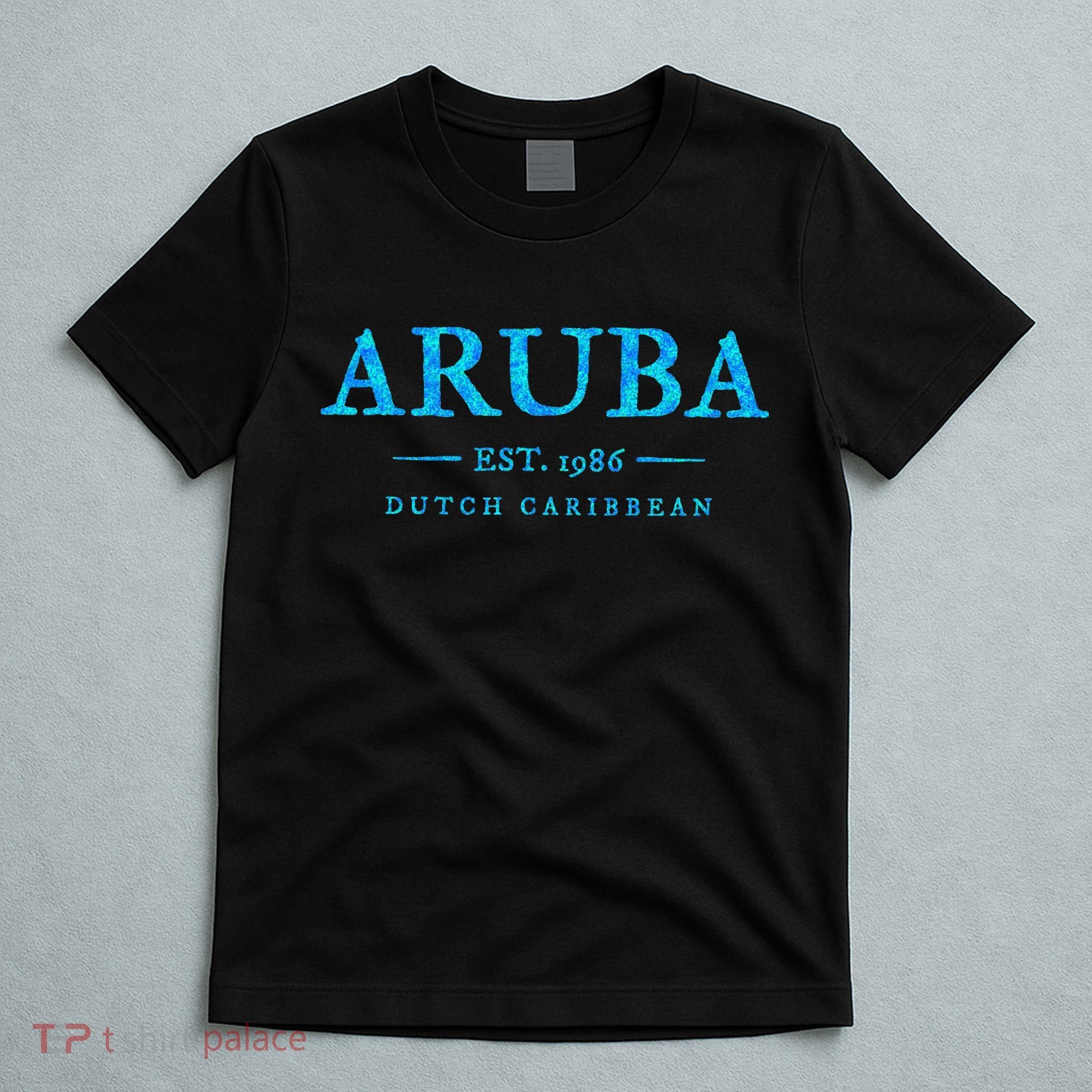 Aruba Throwback Letter Souvenir T-Shirt