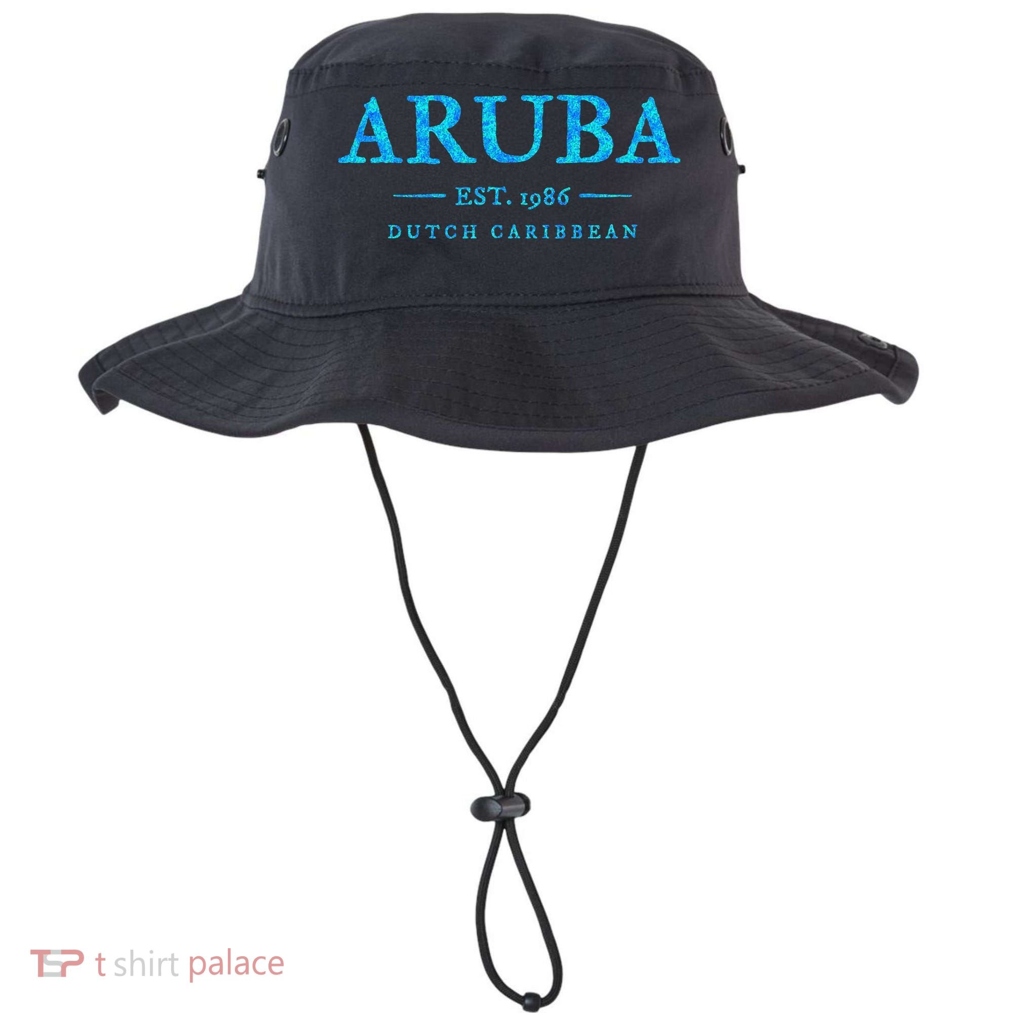 Aruba Throwback Letter Souvenir Bucket Hat