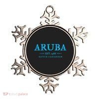 Aruba Throwback Letter Souvenir Ornament thumb 0