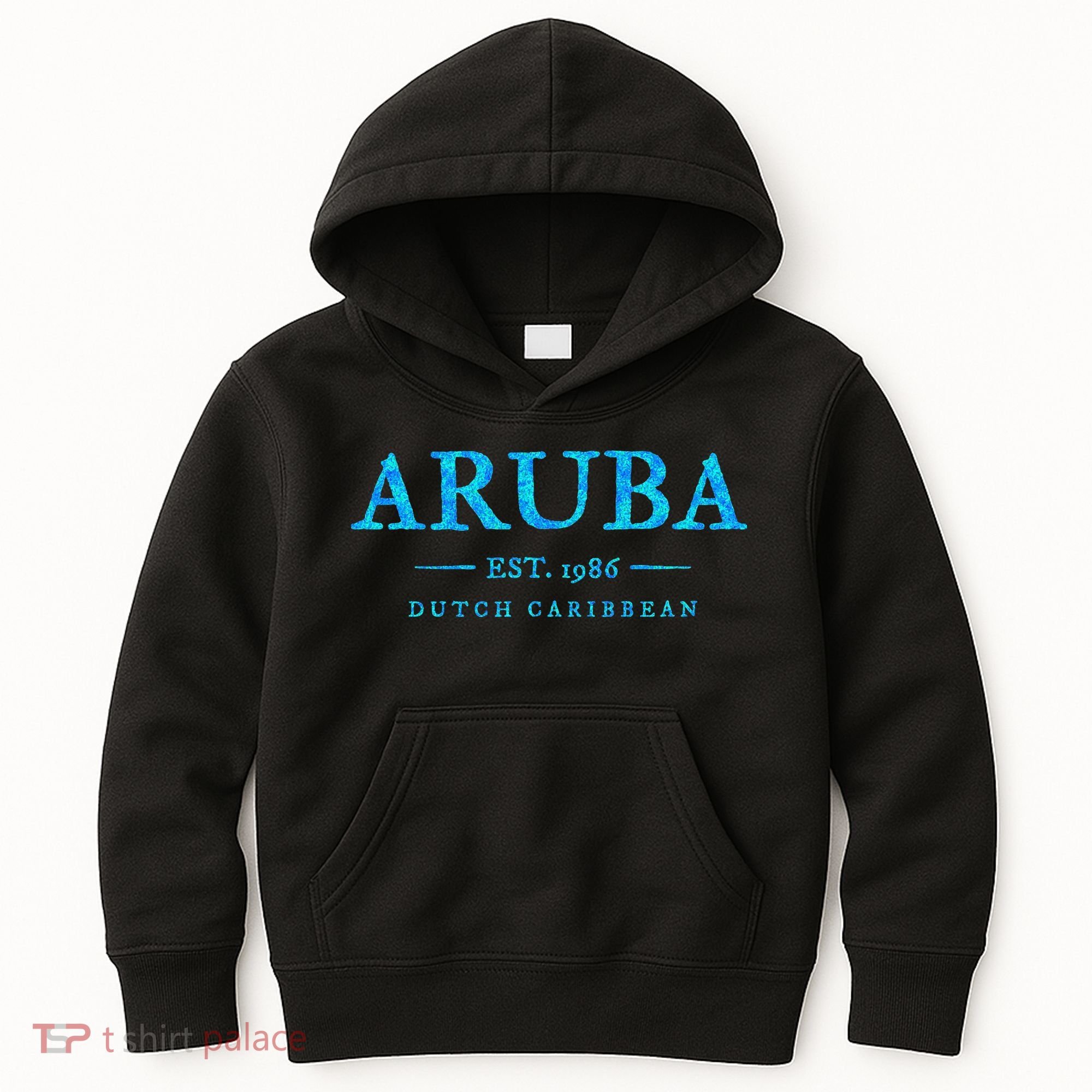 Aruba Throwback Letter Souvenir Kids Hoodie