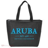 Aruba Throwback Letter Souvenir Tote Bag thumb 0