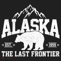 Alaska The Last Frontier EST 1959 Grizzly Bear Mountains V.I.T. Fleece Crew Sweatshirt thumb 2