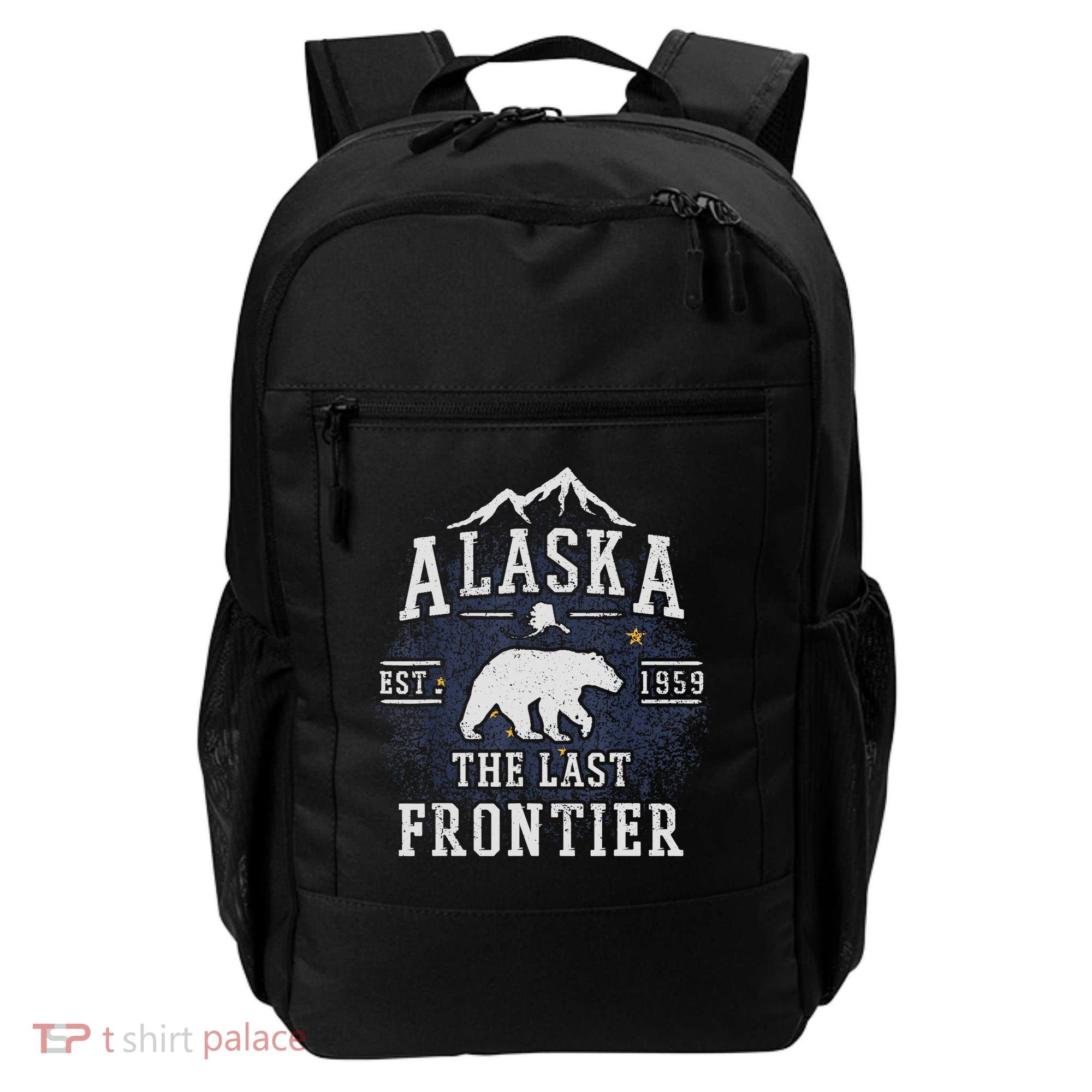 Alaska The Last Frontier Adventure Alaskan Home Gift Backpack
