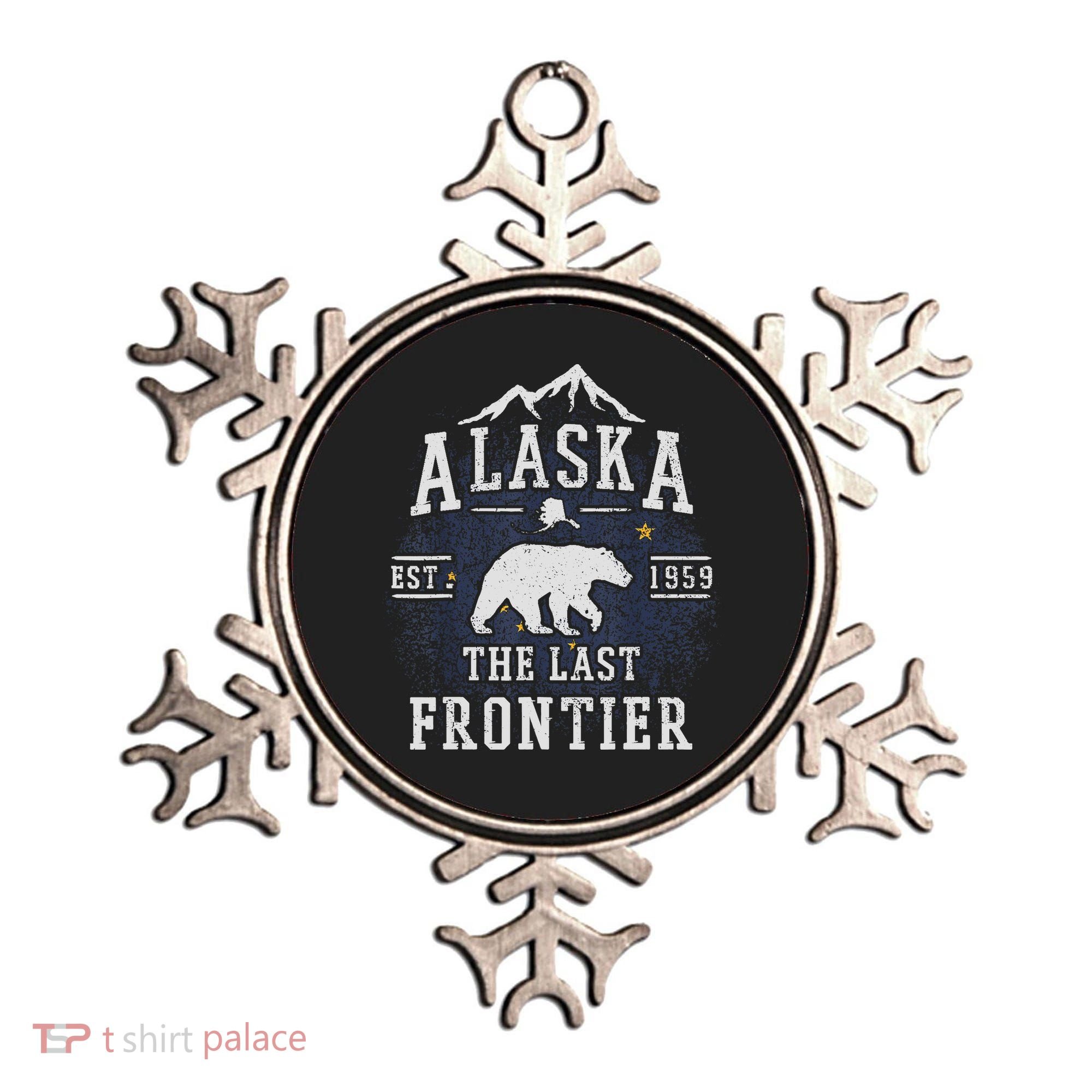 Alaska The Last Frontier Adventure Alaskan Home Gift Ornament