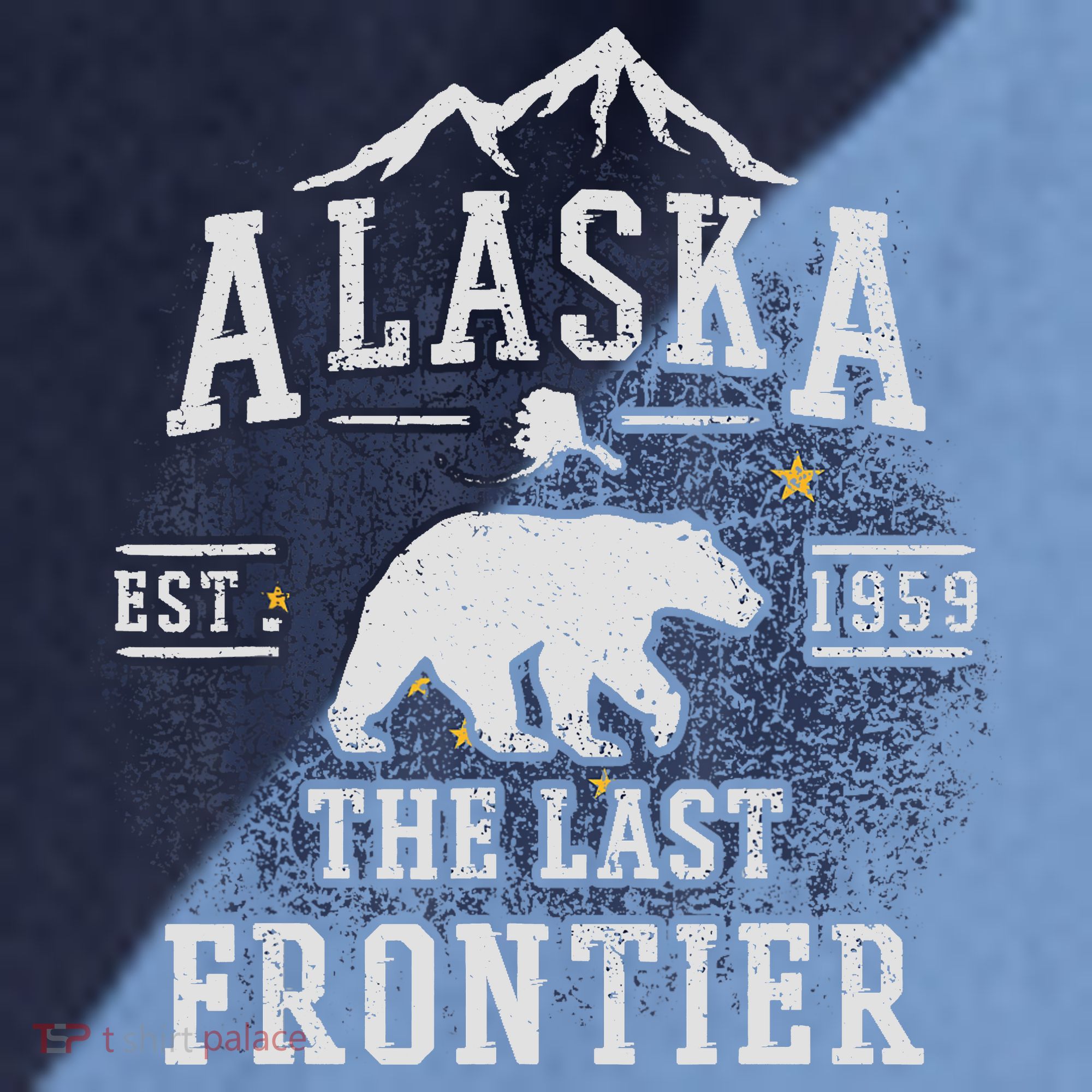 Alaska The Last Frontier Adventure Alaskan Home Gift Raglan Baseball Sleeve Shirt