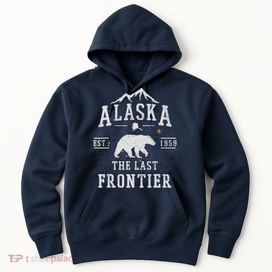 Alaska The Last Frontier Adventure Alaskan Home Gift Hoodie