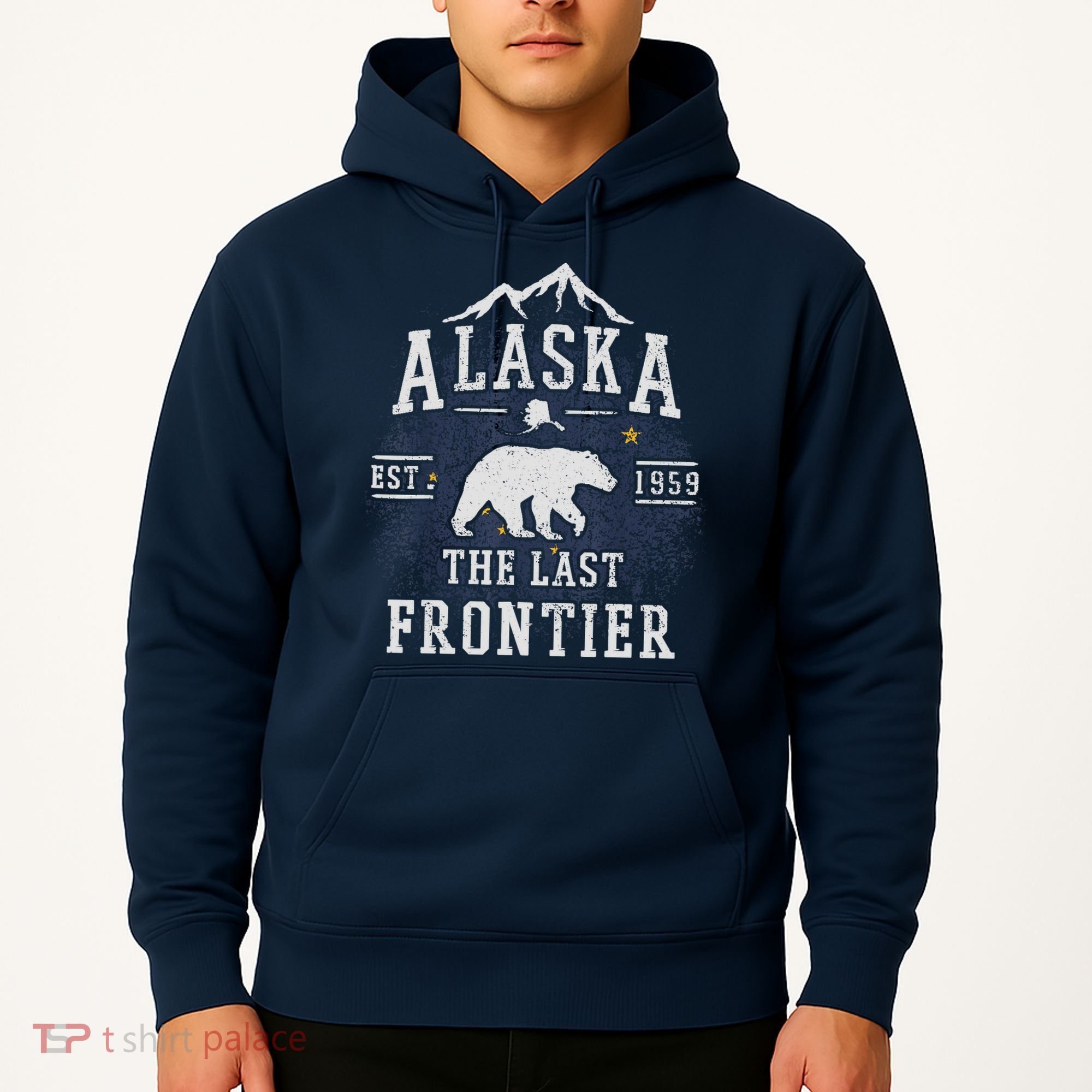 Alaska The Last Frontier Adventure Alaskan Home Gift Hoodie