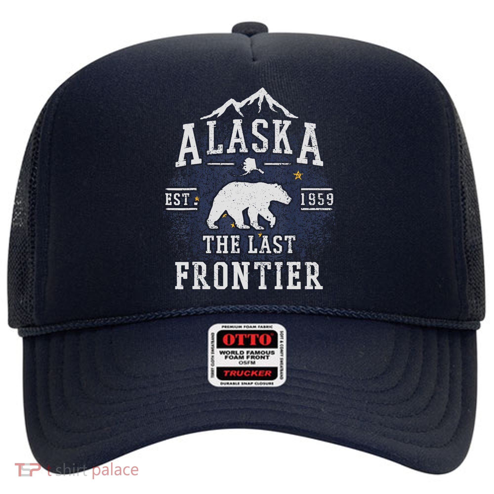 Alaska The Last Frontier Adventure Alaskan Home Gift Hat