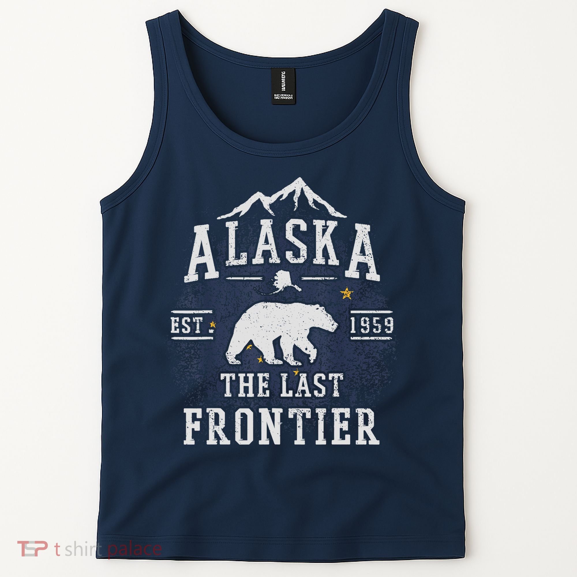 Alaska The Last Frontier Adventure Alaskan Home Gift Tank Top