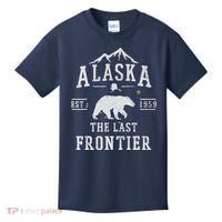 Alaska The Last Frontier Adventure Alaskan Home Gift Kids T-Shirt thumb 0