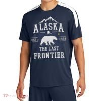Alaska The Last Frontier Adventure Alaskan Home Gift Sport-Tek Competitor United Soccer Jersey thumb 0